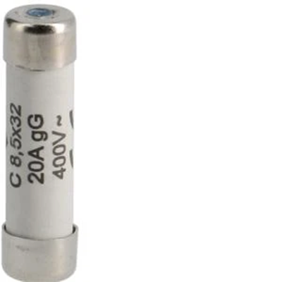 Cylindrical fuse-link C 8.5x32 20A 400V AC gG