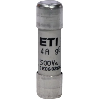 Cylindrical fuse link CH 10x38 gG 4A 500 - delayed