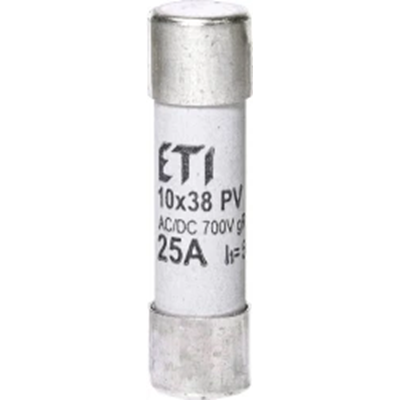 Cylindrical fuse-link PV gR 700V - CH10x38 25A gR 700V