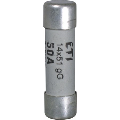 Cylindrical fuse-link with striker CH14/P 50A aM (500V)