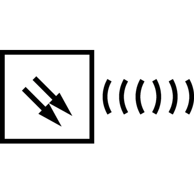 Czujnik dymu radiowy zasilany bateryjnie, biały