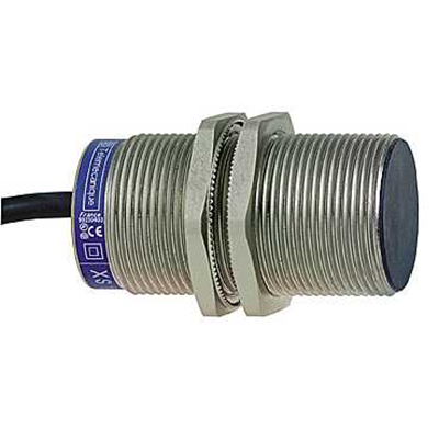 Czujnik indukcyjny M30 1NO lub 1NC 12-24V DC kabel 2m