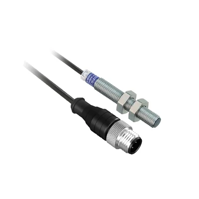 Czujnik indukcyjny M8 1NO 12-48V DC konektor M12