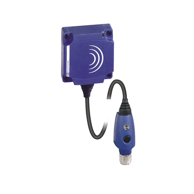 Czujnik indukcyjny płaski 1NC 24-240V AC/DC konektor 1/2"20 UNF