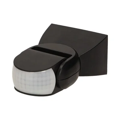 Czujnik ruchu 180 stopni IP65, 1200W, CR-236 czarny