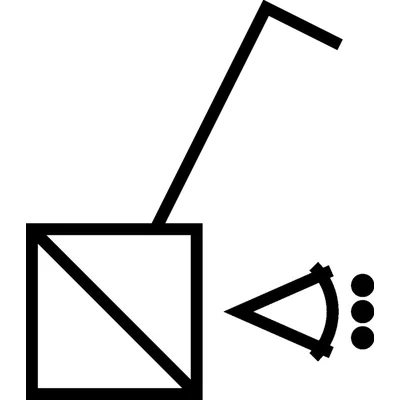 Czujnik ruchu natynkowy, 360 stopni, biały, IP55