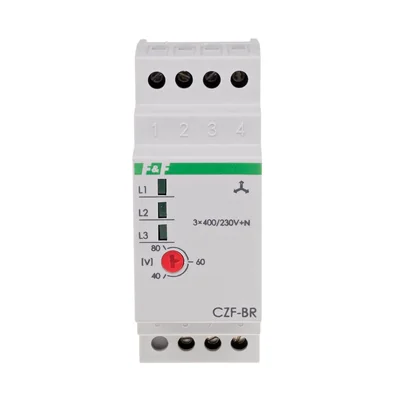 Czujnik zaniku i asymetrii faz CZF-BR