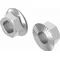 Dado flangiato dentato zincato con filettatura 12mm