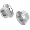 Dado flangiato dentato zincato con filettatura 12mm
