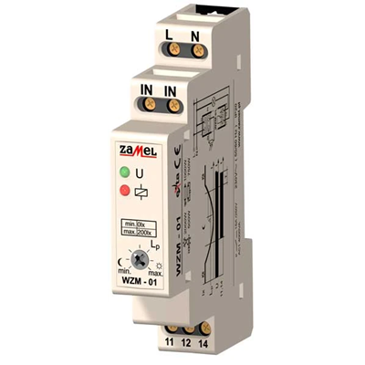 Dämmerungsschalter mit Sonde SOH-01 230V AC Typ: WZM-01/S1