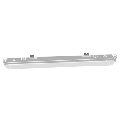 DAMP PROOF ECO GEN 3 Hermetic LED fixture 21W 2835lm 4000K IP65 120° 60cm gray