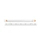 DAMP PROOF HOUSING Luminaire industriel à une lampe T8 LED 230V IP65 1265mm gris