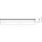 DAMP PROOF SLIM VALUE Hermetic LED luminaire 50W 5500lm IP65 6500K CW 1500mm white