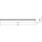 DAMP PROOF SLIM VALUE Hermetische LED-Leuchte 36W 4000lm IP65 6500k CW 1200mm weiß