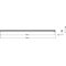 DAMP PROOF SLIM VALUE Luminaria LED Hermética 50W 5500lm IP65 4000K NW 1500mm blanco