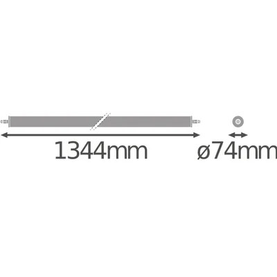 DAMP PROOF SPECIAL 1200 luminaire 42W 4000K WT IP67