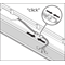 DAMP PROOF VALUE Hermetic LED luminaire 50W 6000lm IP65 4000K NW 1500mm gray