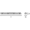 DAMP PROOF VALUE Hermetic LED luminaire 9W 1080lm IP65 4000K NW 600mm gray