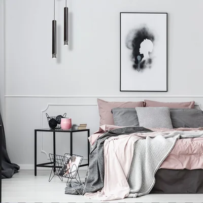 DANI Single pendant lamp black/chrome