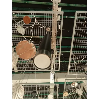 DANI Suspension simple noir/chrome