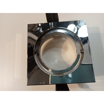 DARDO Recessed chrome lamp