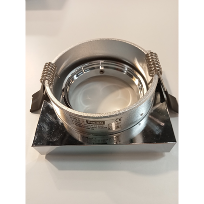 DARDO Recessed chrome lamp