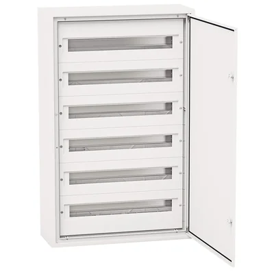 DARP-144 Quiteline 6x24 flush-mounted distribution board, white