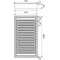 DARP-168 Quadro di distribuzione a incasso Quietline 7x24, bianco
