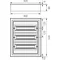 DARP 48S Quiteline 3x16 white distribution board
