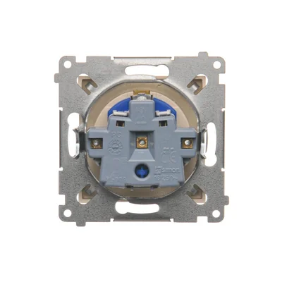 DATA-Buchse mit Autorisierungsschlüssel (Modul) 16A 250V cremefarbene Schraubklemmen