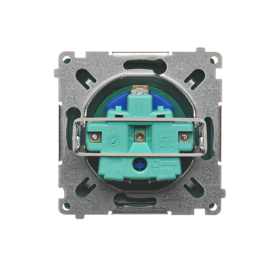 DATA plug socket (module), 230V, green