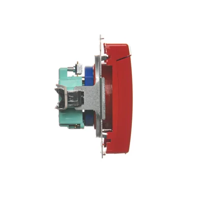 DATA socket for IP44 version (module) 230V, red
