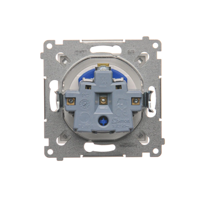 DATA socket with authorization key (module) 16A 230V white screw terminals