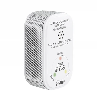 Датчик чадного газу GARDI з вбудованим акумулятором 85dB IP20 білий CTW-04