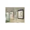DAVINCI 90 Wall lamp satin bezel