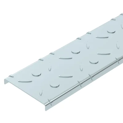 DBKR 100 FS Checker plate cover for BKRS cable trays