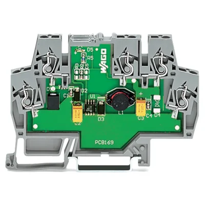 DC/DC IN DC 24V měnič, šedý 859-802