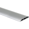 DCS ALU Kanał podłogowy 130×18mm, aluminium