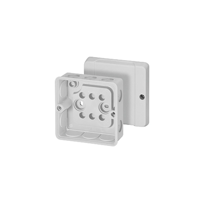 DE 9320 scatola per interni con pressacavi a membrana 88x88x50mm senza terminali IP55 grigio