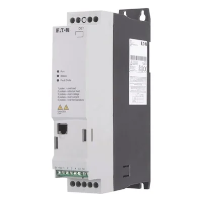 DE1-127D0FN-N20N DE1, 1,5 kW, 1fázový. 230 V, RFI filtr