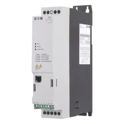 DE1-127D0FN-N20N DE1, 1.5kW, 1-phase. 230V, RFI filter