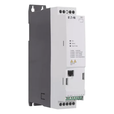 DE1-127D0FN-N20N DE1, 1.5kW, 1-phase. 230V, RFI filter