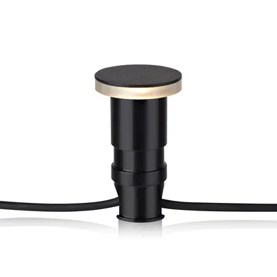 DECKLIGHT Outdoor recessed luminaire 3W LED IP44 WW black