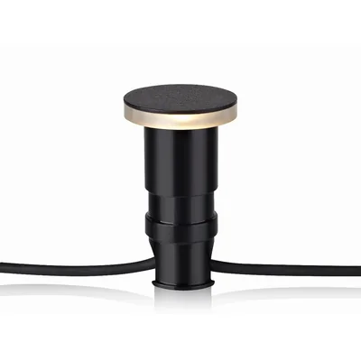 DECKLIGHT Зовнішній вбудований світильник 3W LED IP44 WW чорний