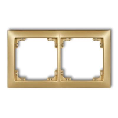 DECO Cadre double doré universel