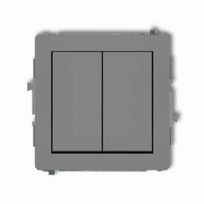 DECO Candlestick connector mechanism gray mat