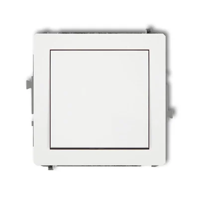 DECO Jednopólový spínací mechanismus, matná bílá
