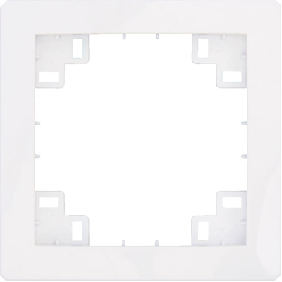 DECO Marco intermedio simple universal blanco