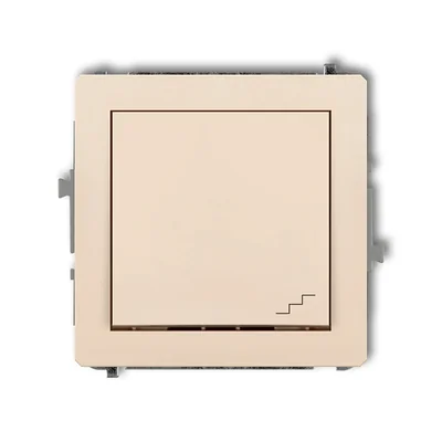 DECO Mecanismo interruptor de escalera, beige