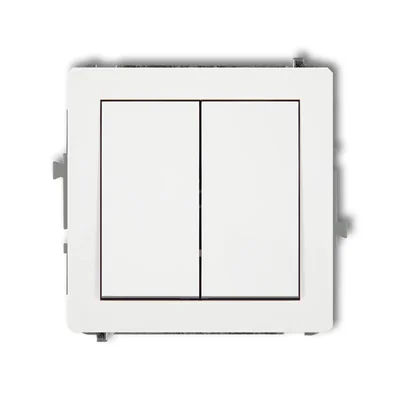 DECO Mechanizm łącznika świecznikowego biały mat